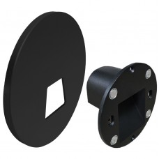 Φωτιστικό Χωνευτό Στρογγυλό LED 3W 230V CCT 38° Αλουμινίου IP65 Μαύρο 3-938 